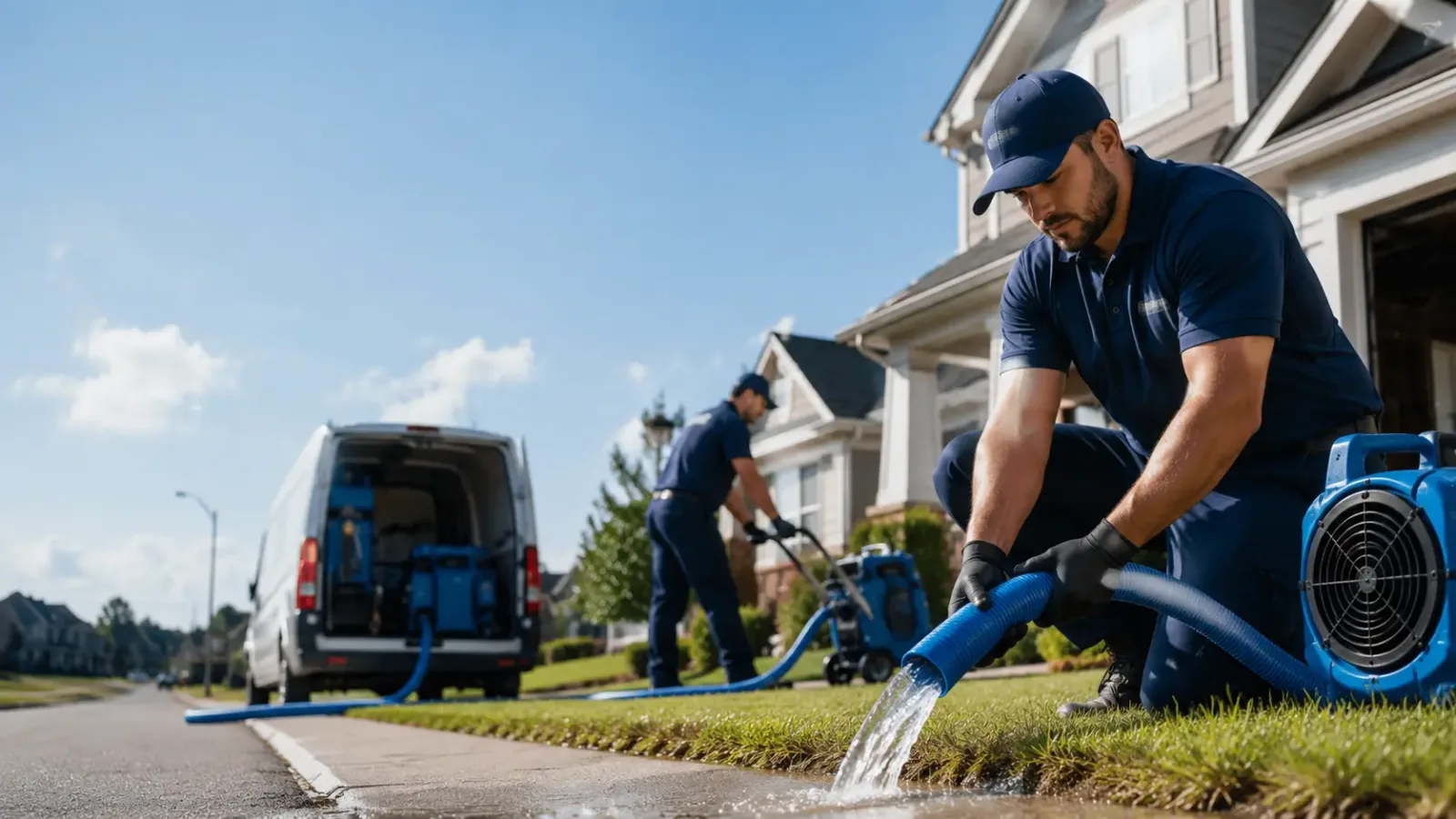 Flood Damage Restoration in Three Bridges, NJ